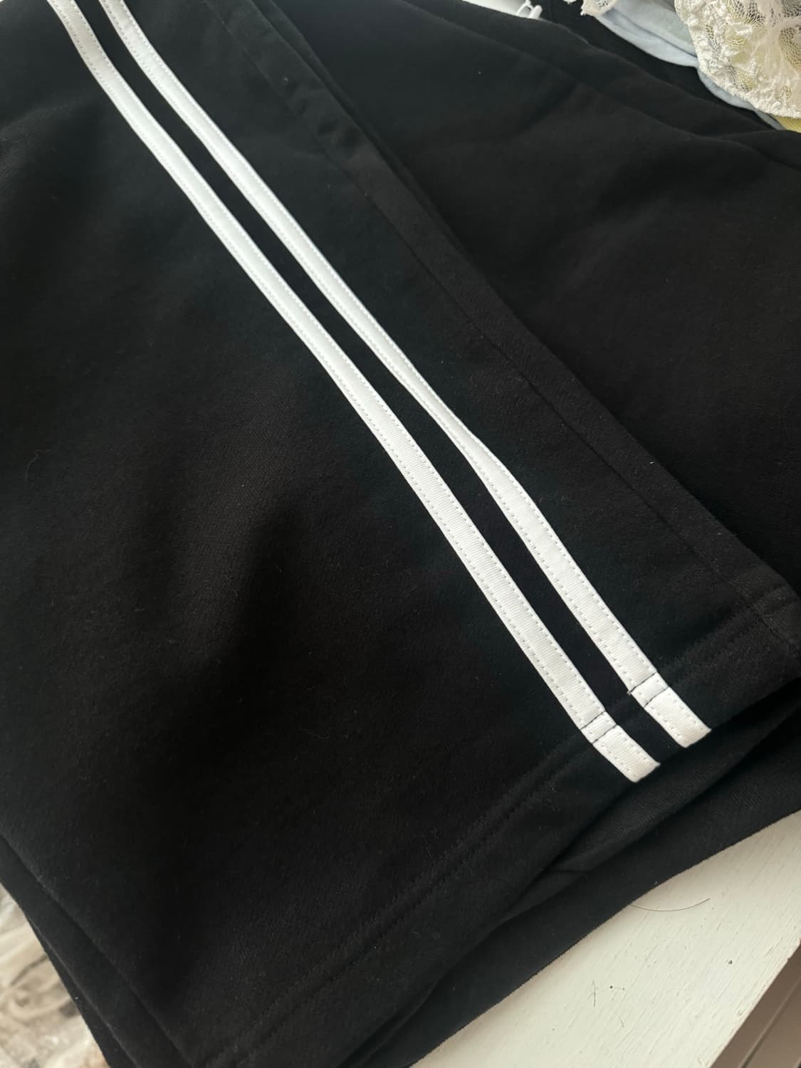 (L)604services 604서비스 비디드 스쿨로고 트랙팬츠 상품이미지7