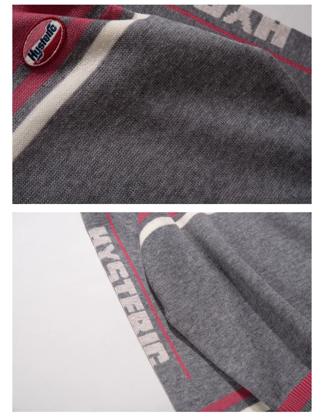 HYSTERIC GLAMOUR 히스테릭 글래머 배색 니트 상품이미지5