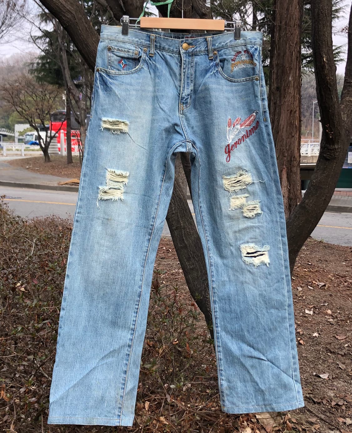 Geronimo 제로니모 디스트로이트 빈티지데님 상품이미지2