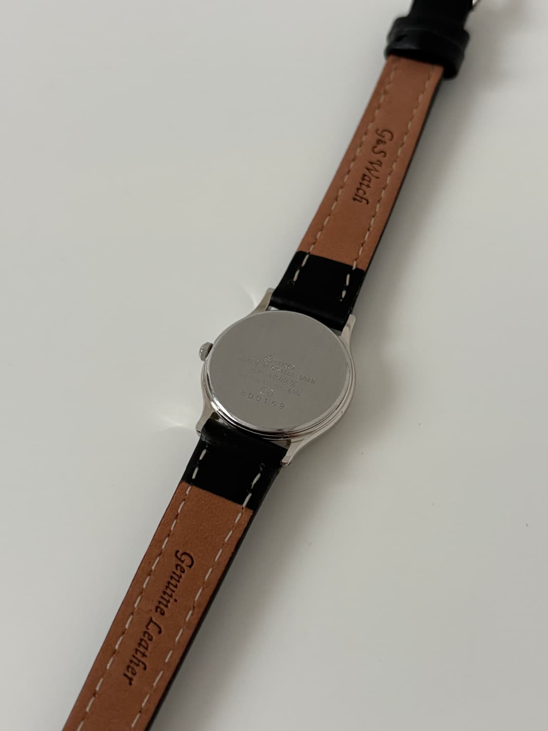 90s spirit snow dial silver ladies quart 상품이미지7