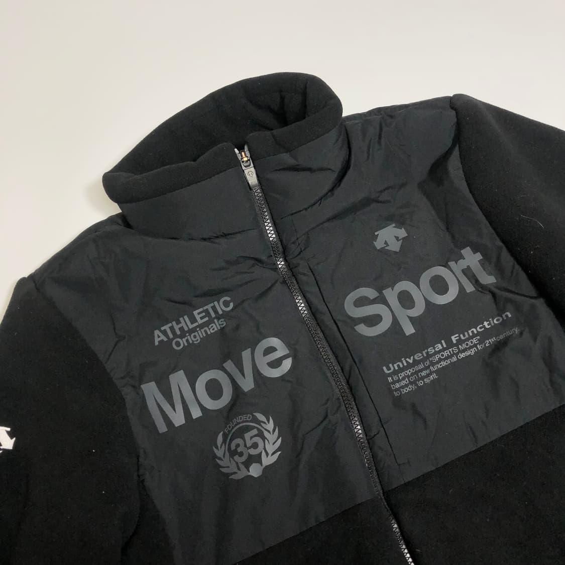 데상트 기모 플리스 점퍼 s 상품이미지3