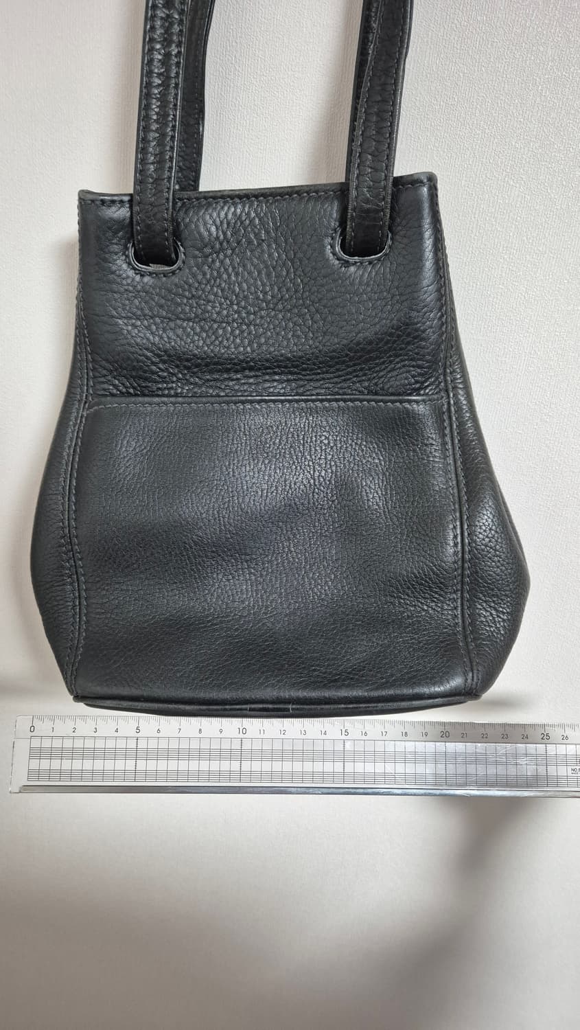 빈티지 올드코치 블랙 숄더백 made in USA 상품이미지9