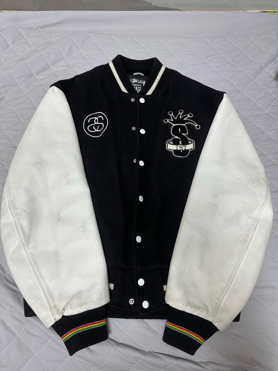 스투시 2008 ist 바시티자켓  상품이미지2