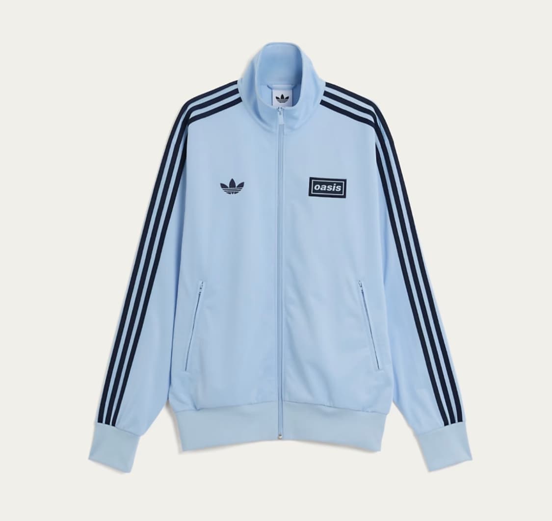 [L] 오아시스 아디다스 트랙탑 스카이블루 상품이미지1