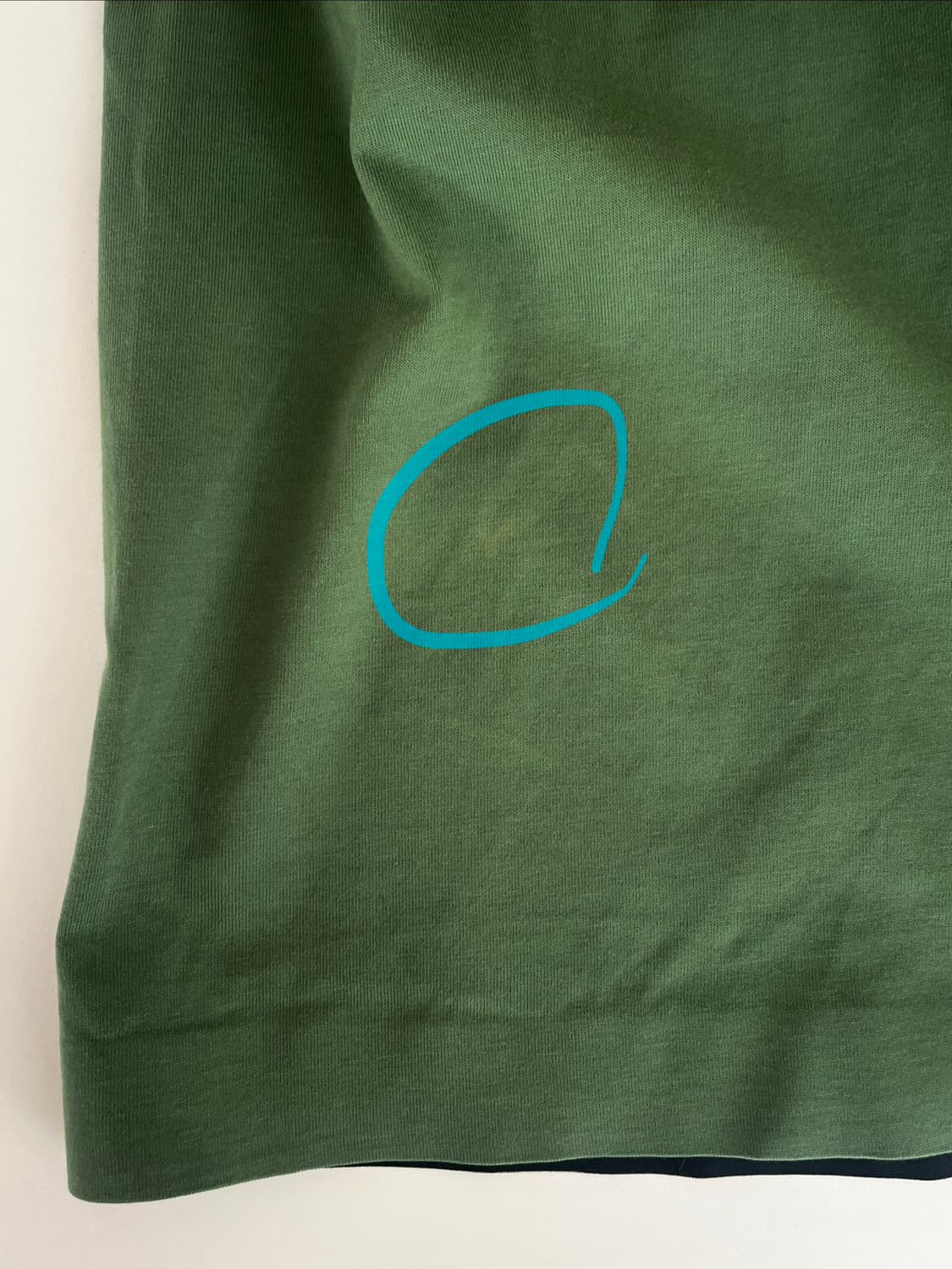 M) 코스 COS 멀티 컬러 배색 반팔 티셔츠 상품이미지5