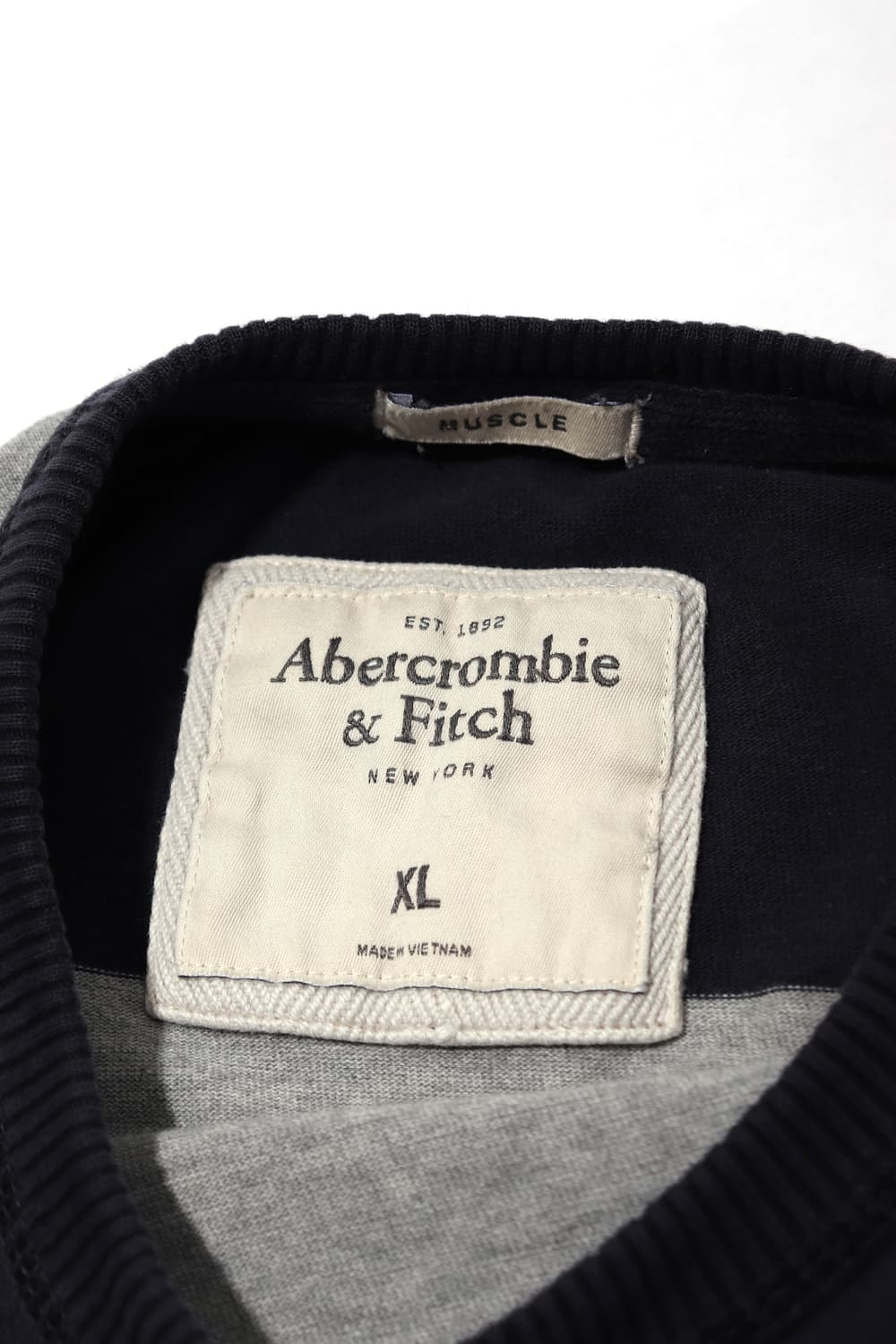 ABERCROMBIE 스트라이프 롱슬리브 티셔츠 size XL 상품이미지5
