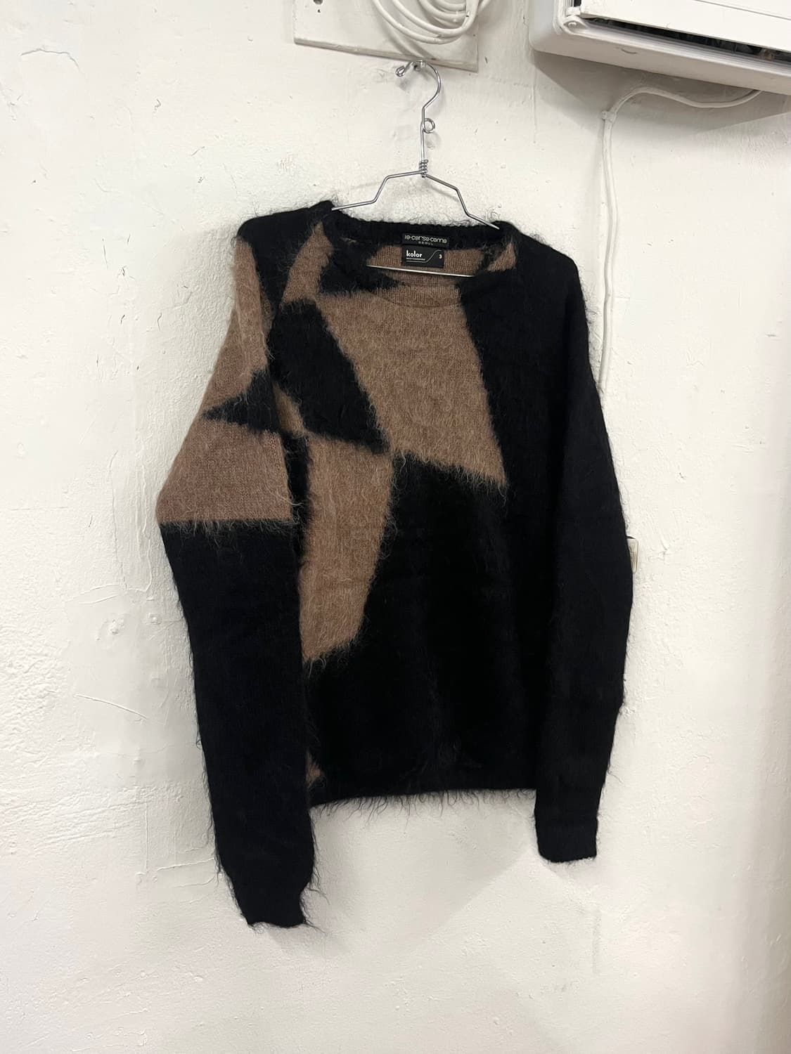 KOLOR 칼라 알파카 모헤어 니트 상품이미지2