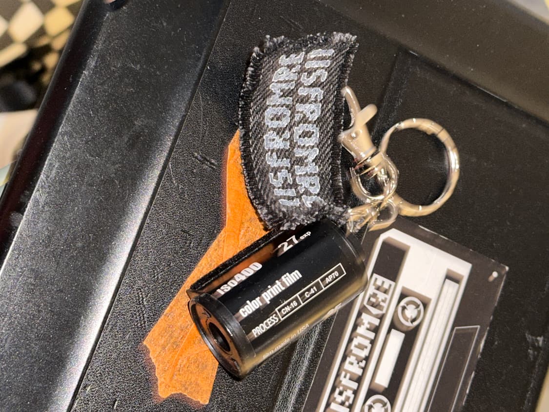 어스프롬리 업사이클 빈티지  필름매거진 키링 [코닥필름] 상품이미지1