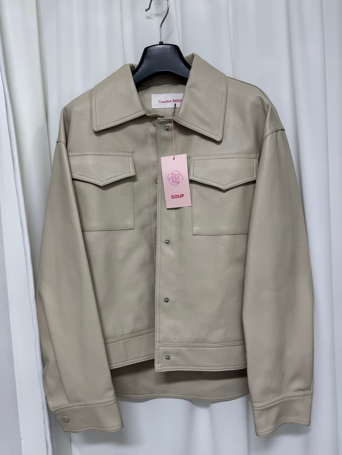 [새상품] SOUP 가죽자켓 상품이미지2