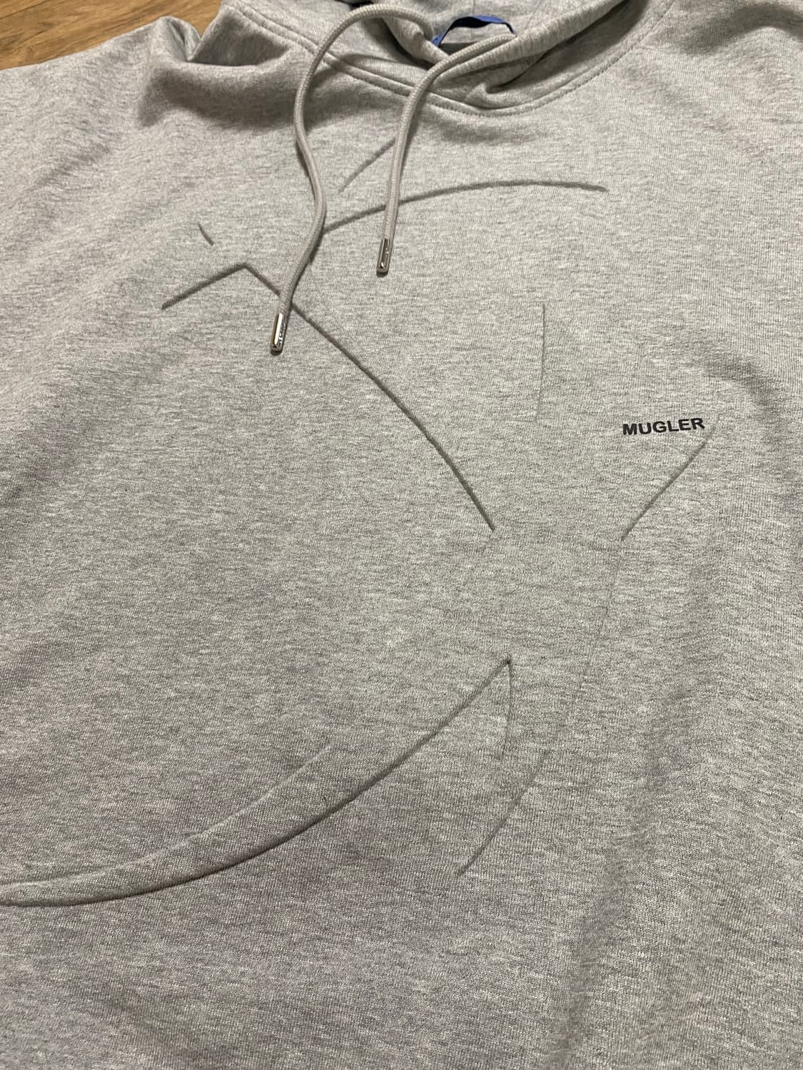 [xl] 뮈글러 h&m 후디 그레이 상품이미지8