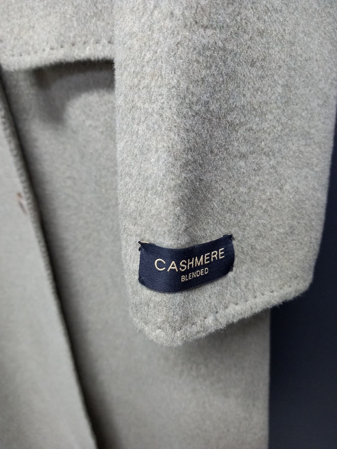 톰보이 추동 캐시미어블랜 맥시 롱 코트 F 44-77 상품이미지7