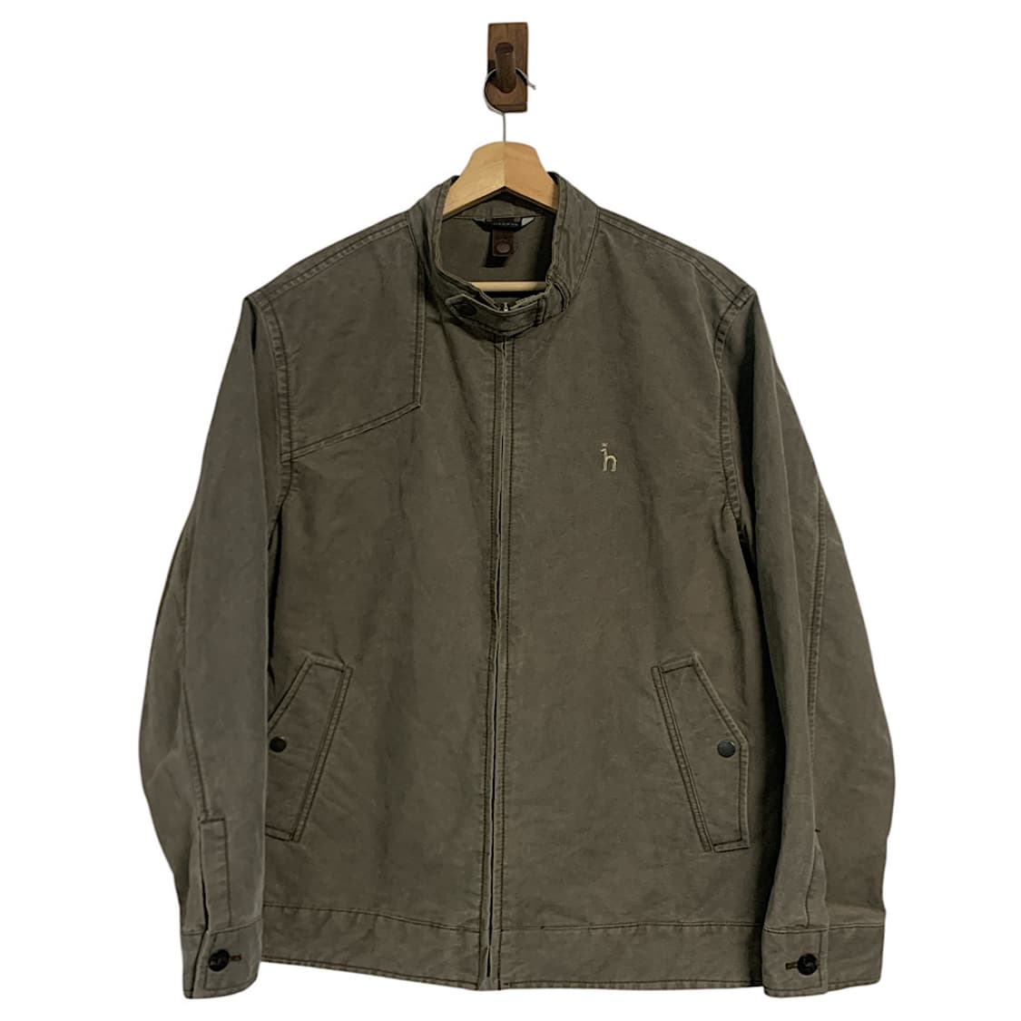 헤지스 코튼 블루종 자켓 100 상품이미지1