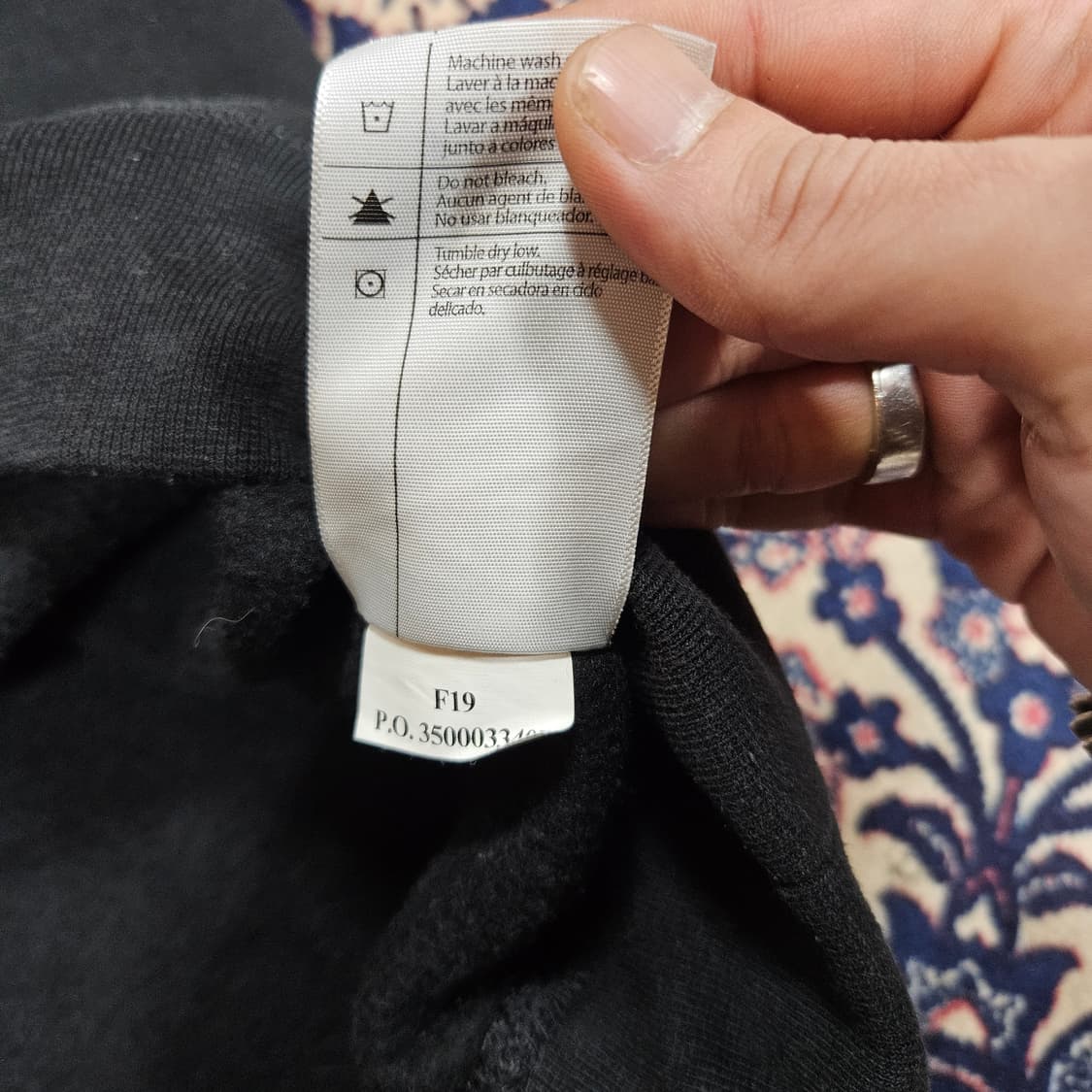 칼하트(Chrhartt) 오리지널핏 시그니쳐 기모 후드티 XL 상품이미지6