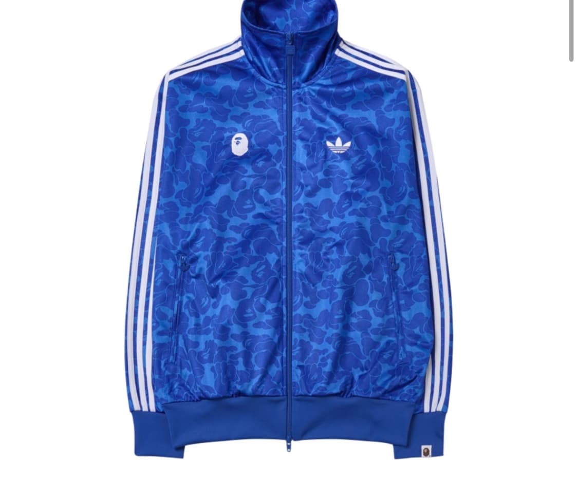 아디다스 베이프 트랙 탑 져지 블루 L 상품이미지7