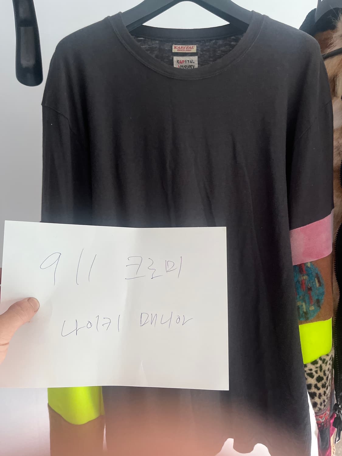 캐피탈 히피 롱 티셔츠 3 상품이미지7