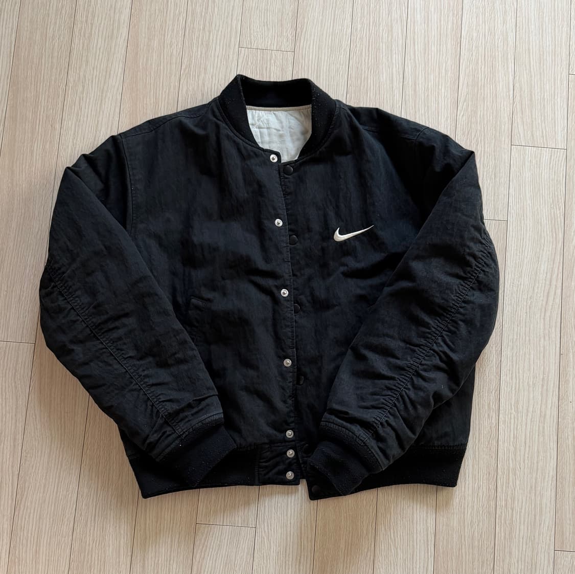 나이키 x 스투시 리버시블 자켓 블랙 상품이미지2