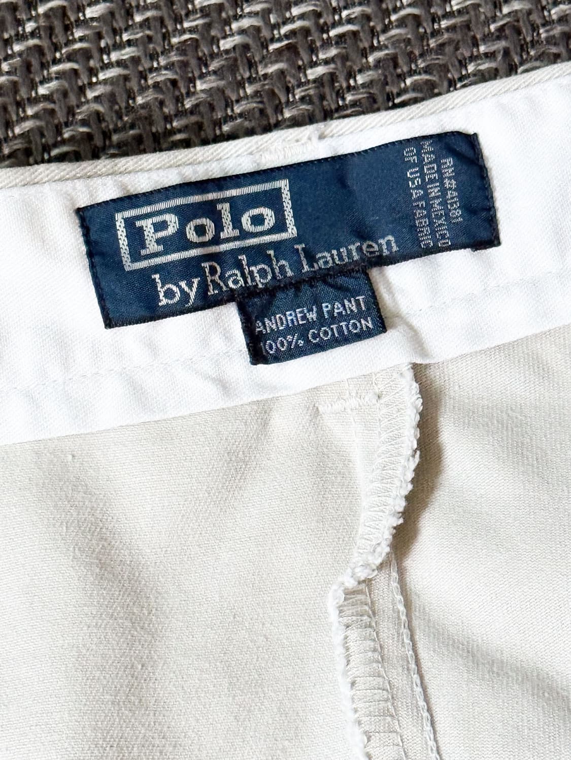 (36) 폴로 랄프로렌 ANDREW 더블 플리츠 치노 팬츠 상품이미지4