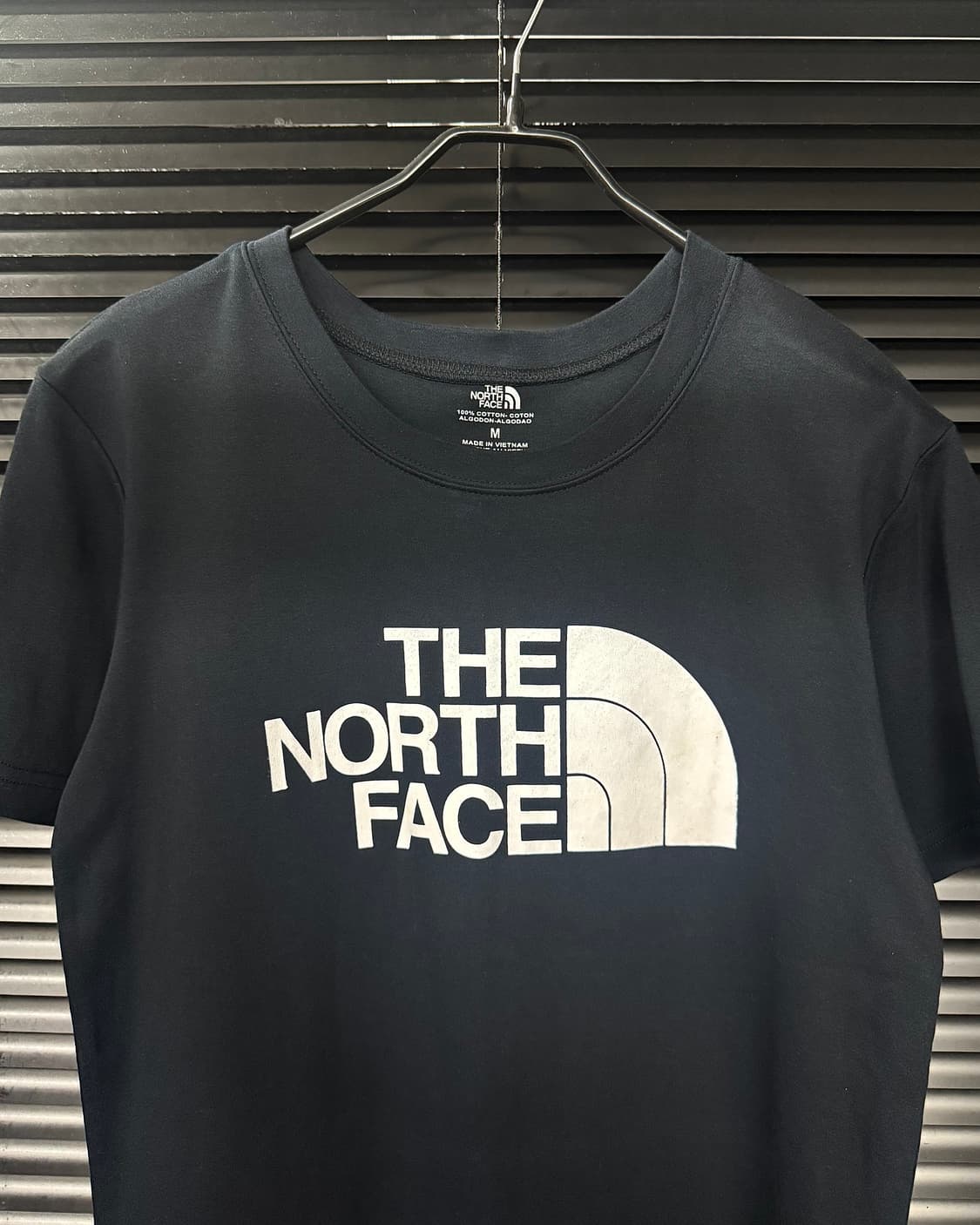 노스페이스 로고 흰검 화이트 블랙 반팔 티셔츠 M 95 프린팅 아웃도어 상품이미지3