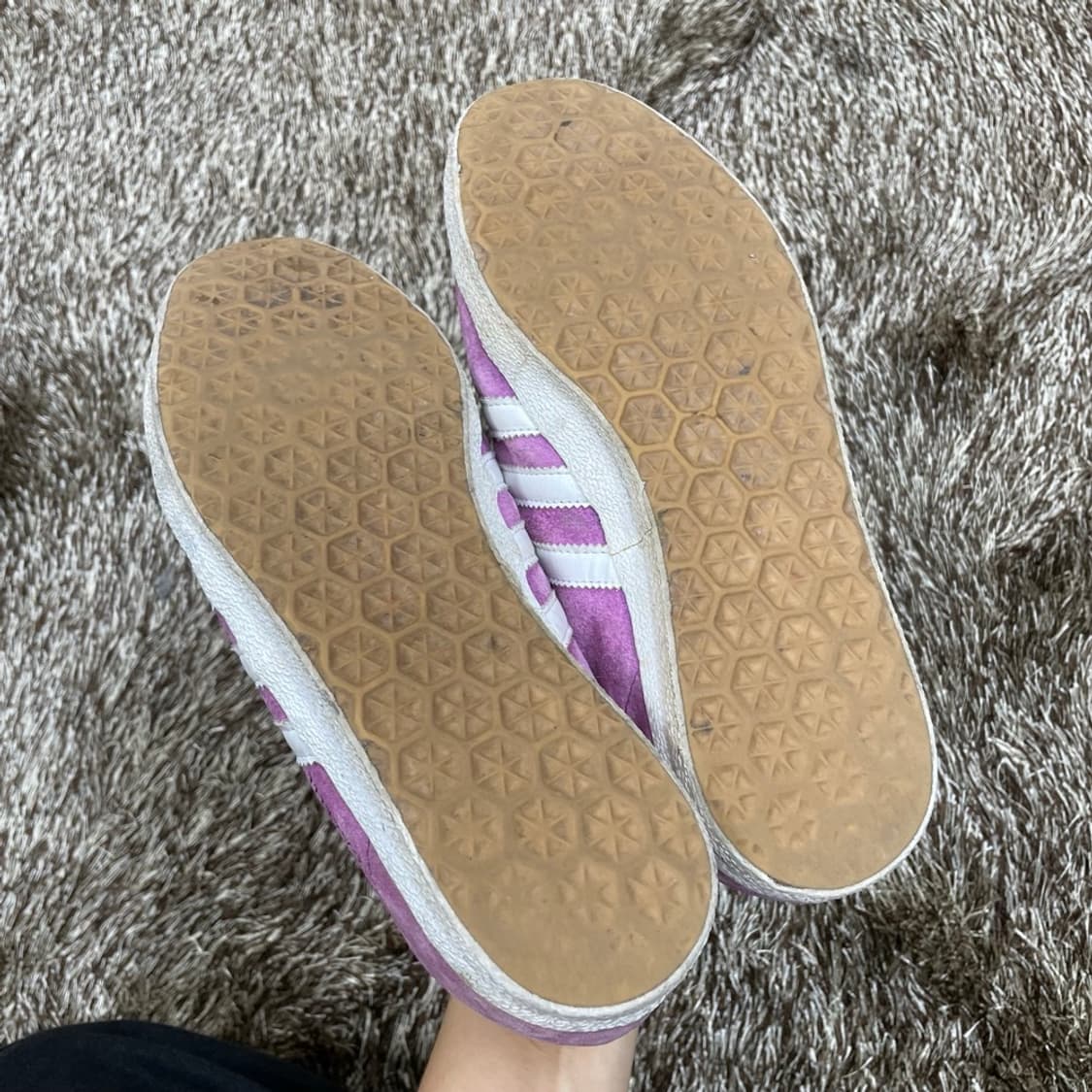 아디다스 adidas 퍼플 가젤 스웨이드 스니커즈 235 상품이미지7