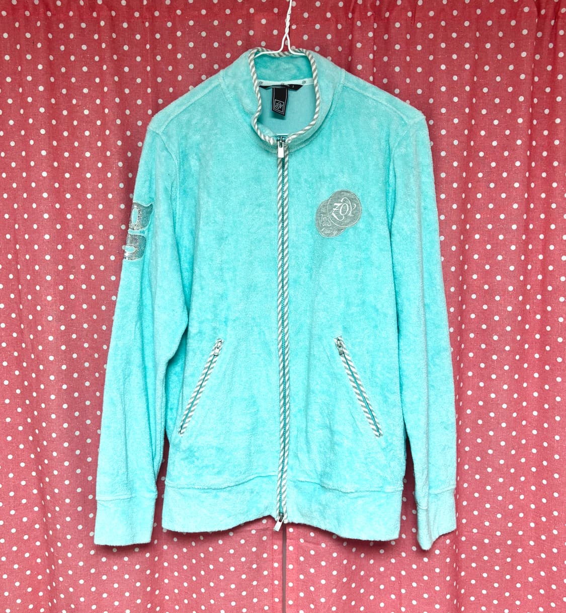 [Dress Code International]민트 테리 집업  상품이미지1