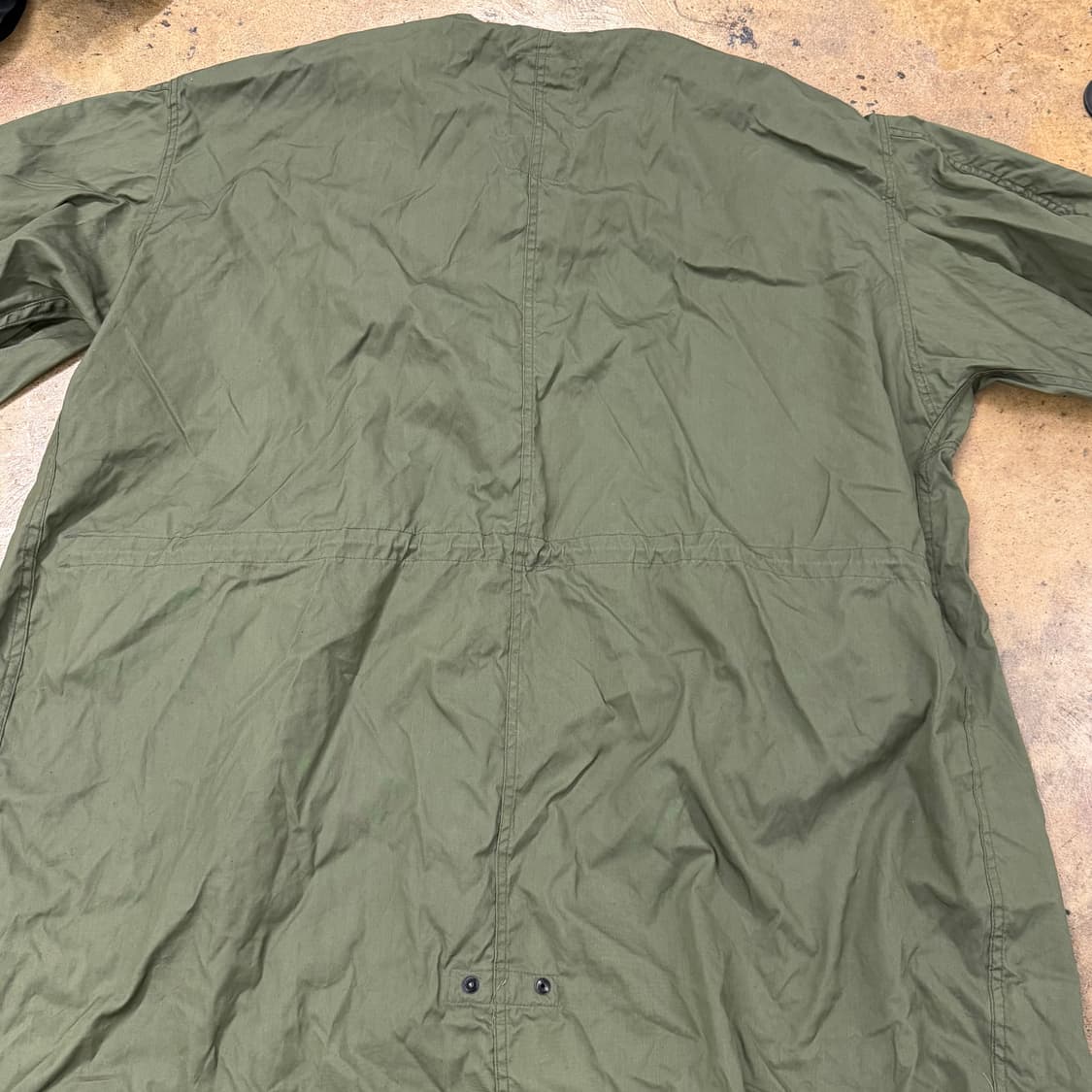 [정품/XL] 밀리터리 야상 점퍼 그린 빈티지 b15 상품이미지4
