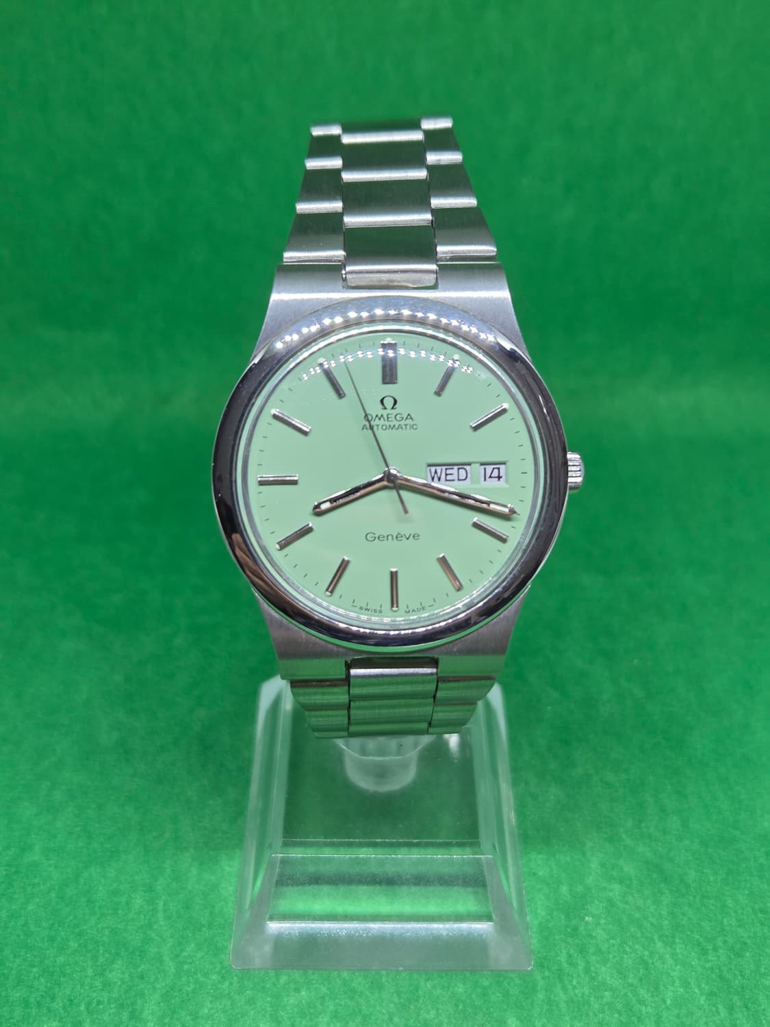 오메가 제네브 피스타치오 그린 상품이미지7