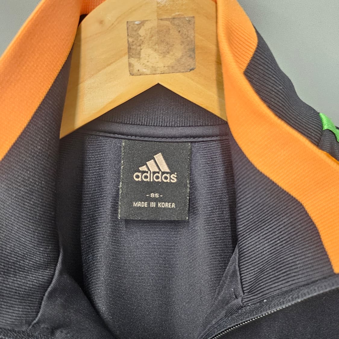 아디다스 그린 오렌지 트랙탑 저지 상품이미지4