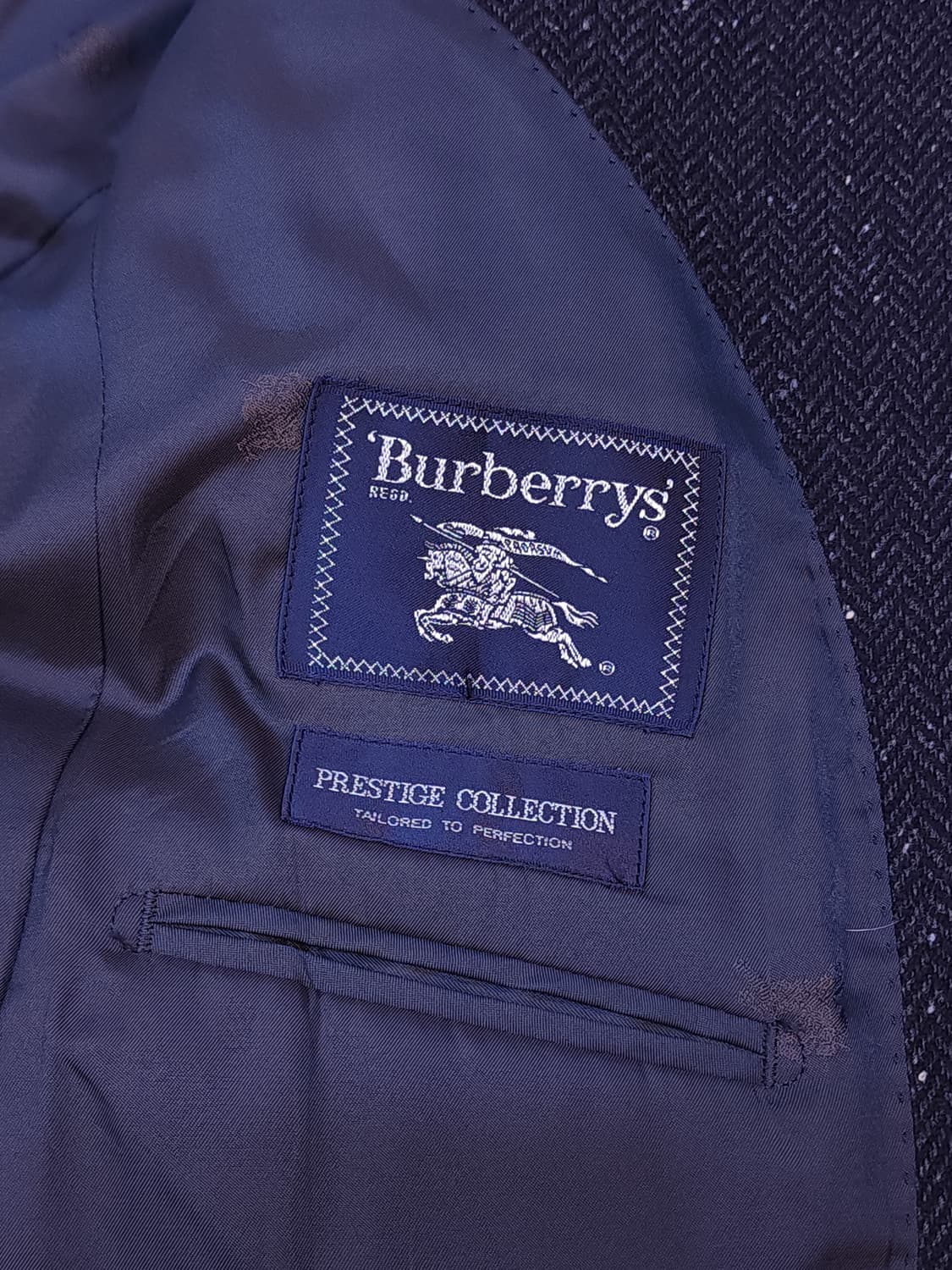 버버리 프레스티지 컬렉션 헤링본자켓 상품이미지2