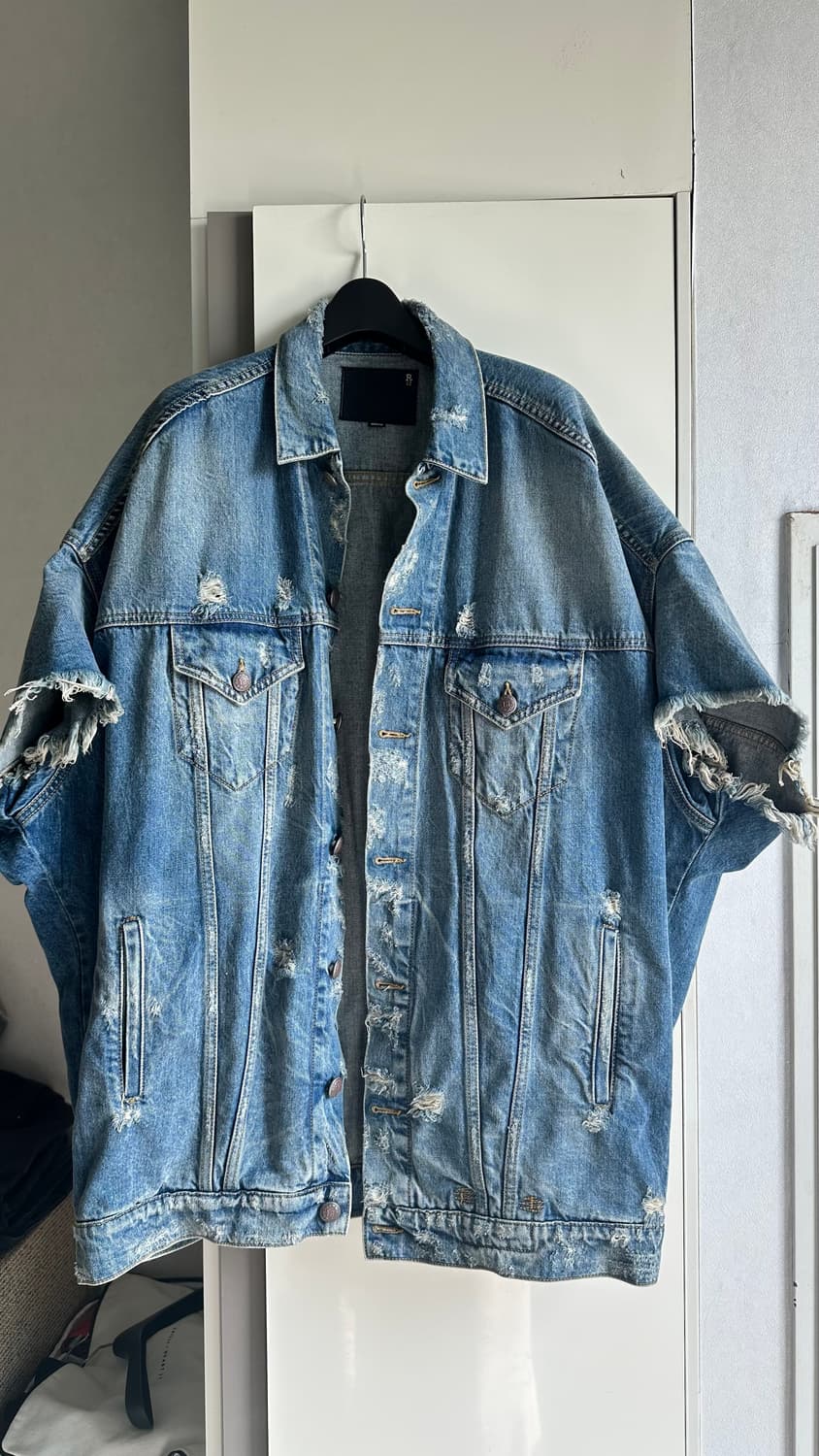 R13 알써티 데님 자켓 아우터 상품이미지1