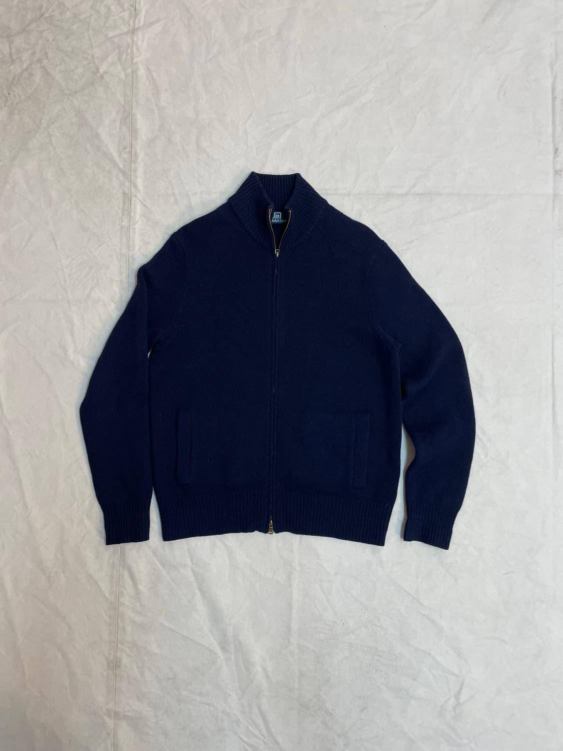 폴로 니트 집업 상품이미지1