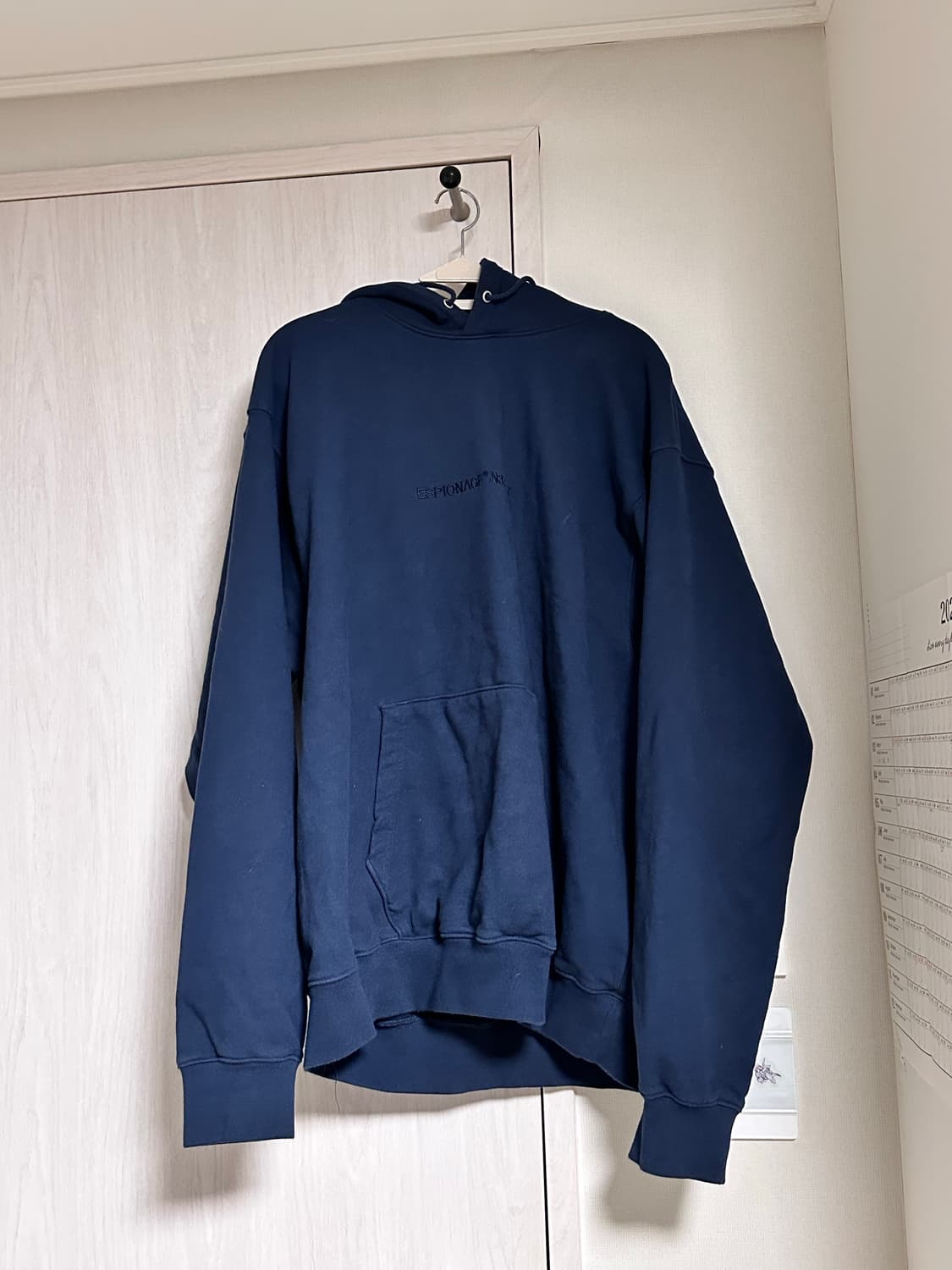 에스피오나지 og 로고 후드 Xl 네이비 상품이미지4