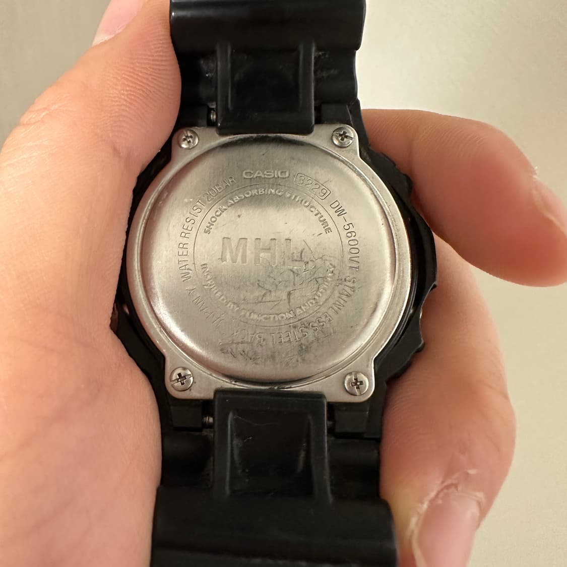 MHL x G-shock DW-5600 black 상품이미지4
