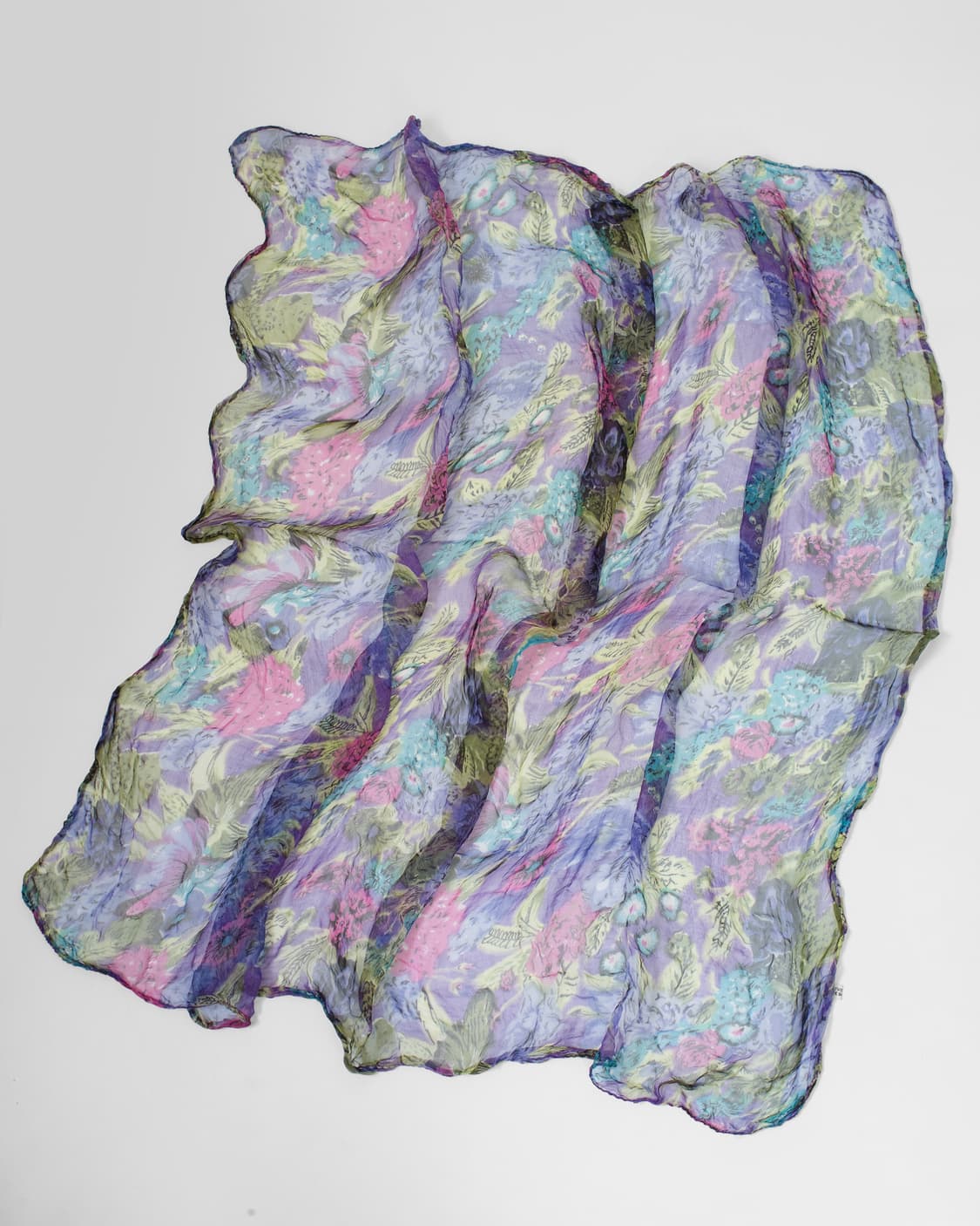 India made Flower Scarf 상품이미지2