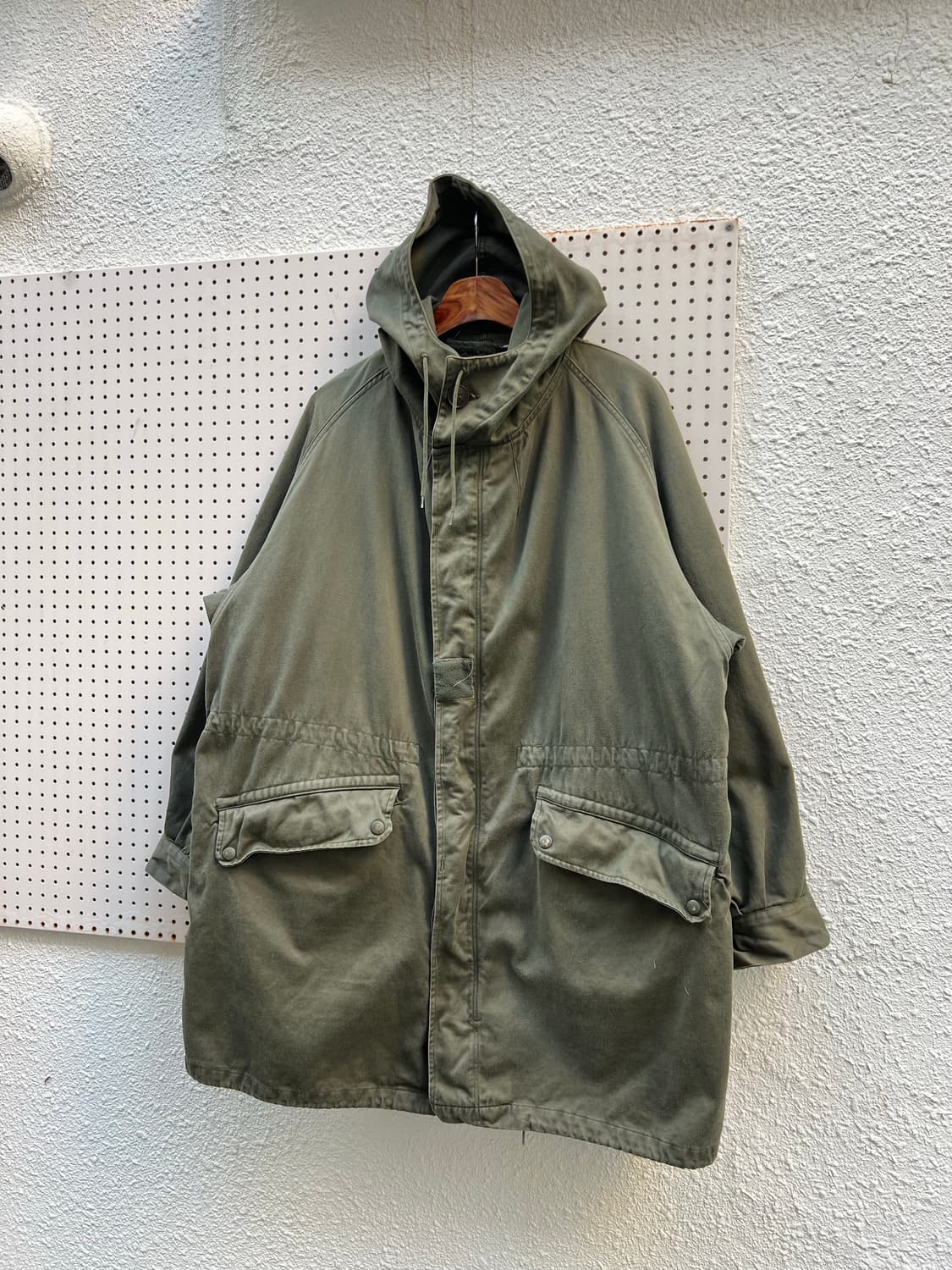 1970s FRENCH ARMY M-64 PARKA 모즈파카 개파카 상품이미지6