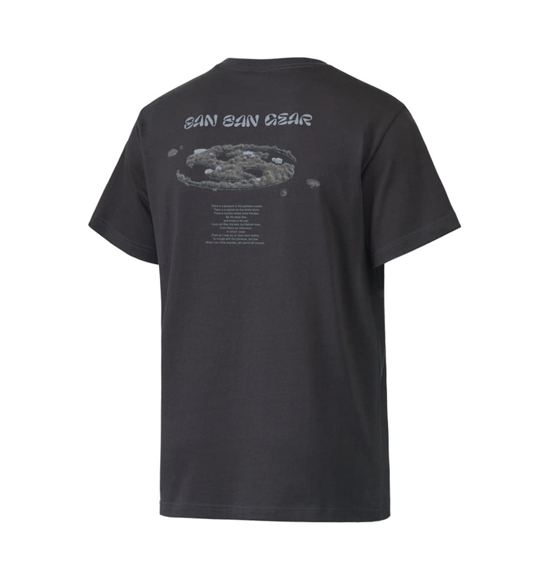 산산기어 포레스트 차콜 반팔 상품이미지1