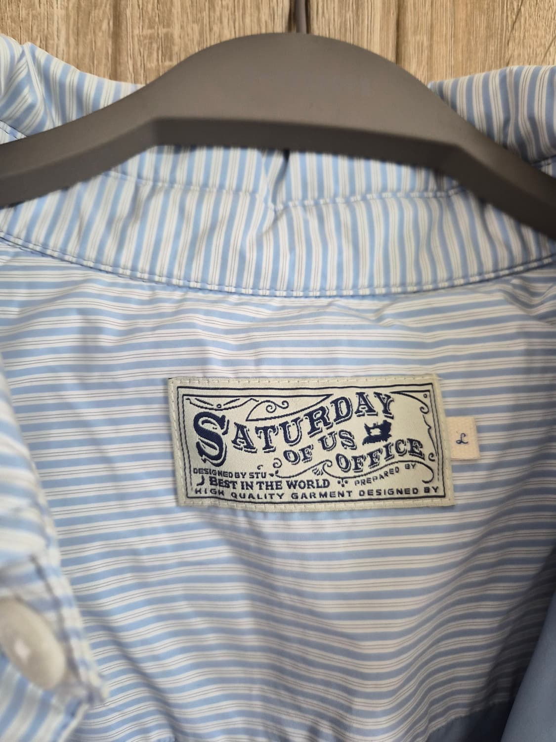 L ] STU 패딩 셔츠 상품이미지3