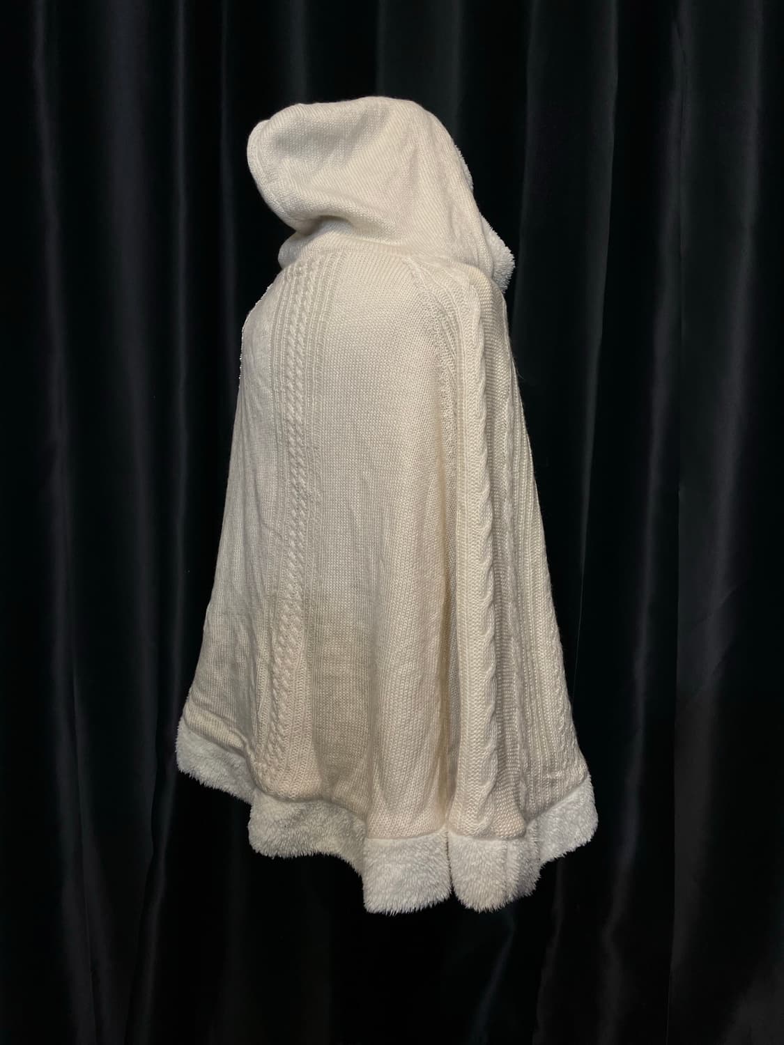 axesfemme 엑시즈팜 니트 후드 판쵸 상품이미지5