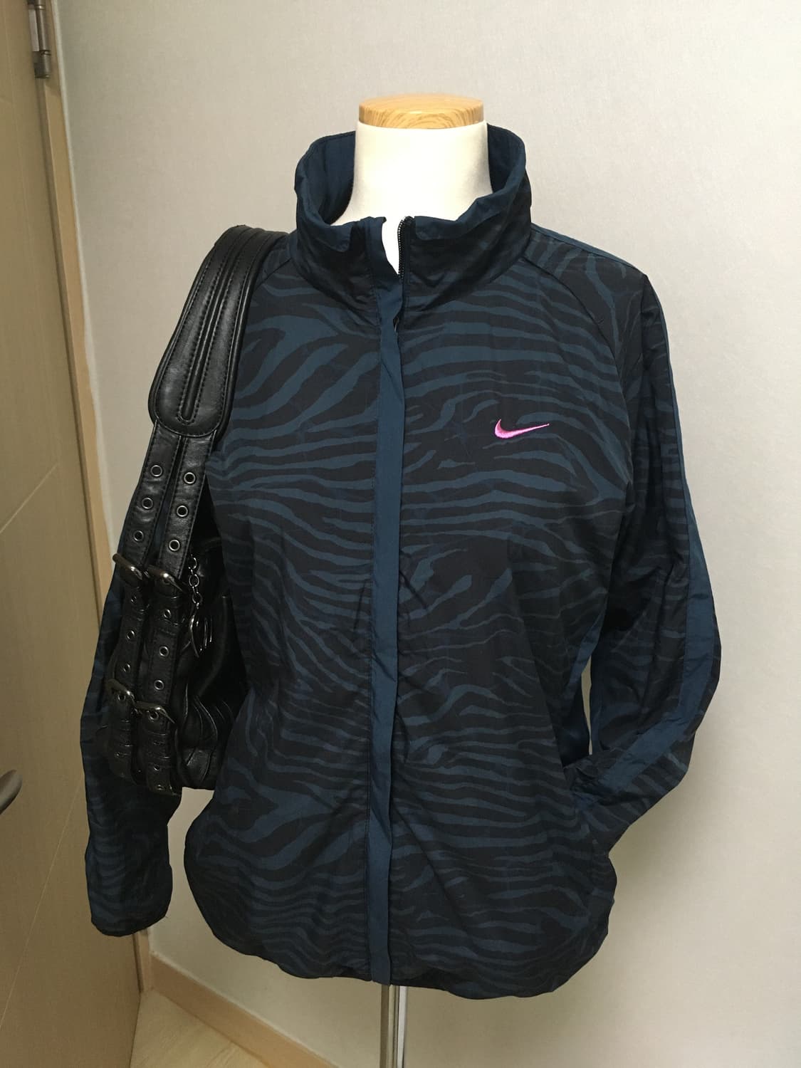 (95) 나이키 희귀 청록 패턴 져지 바람막이 웜업 상품이미지6