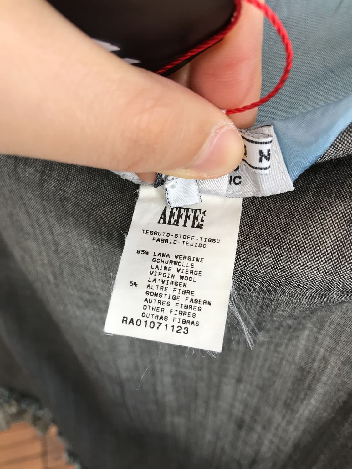 Moschino Checked Ruffled Wool Mini Skirt 상품이미지5