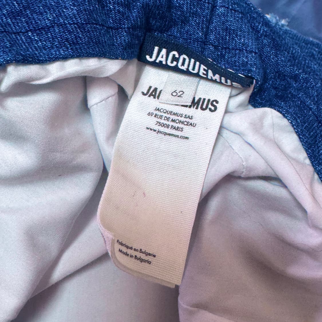 (62) 자크뮈스 르밥 아티초크 버킷햇 그라디언트 블루 데님 벙거지 상품이미지5