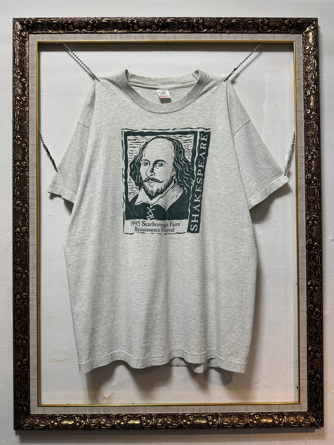 빈티지 90s 셰익스피어 Art Tee 상품이미지1