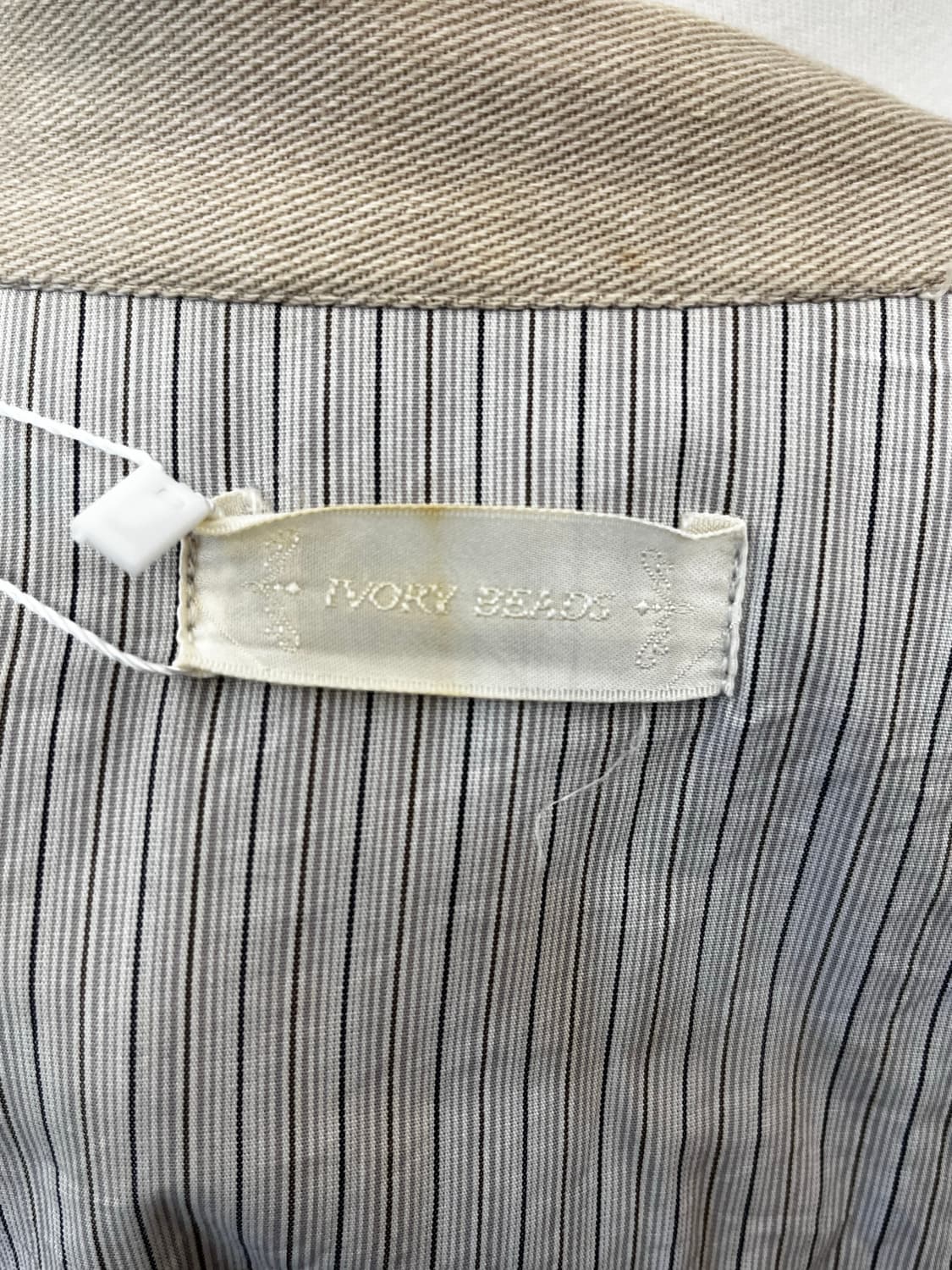 IVORY BEADS 숏 더블 코트 자켓 상품이미지8