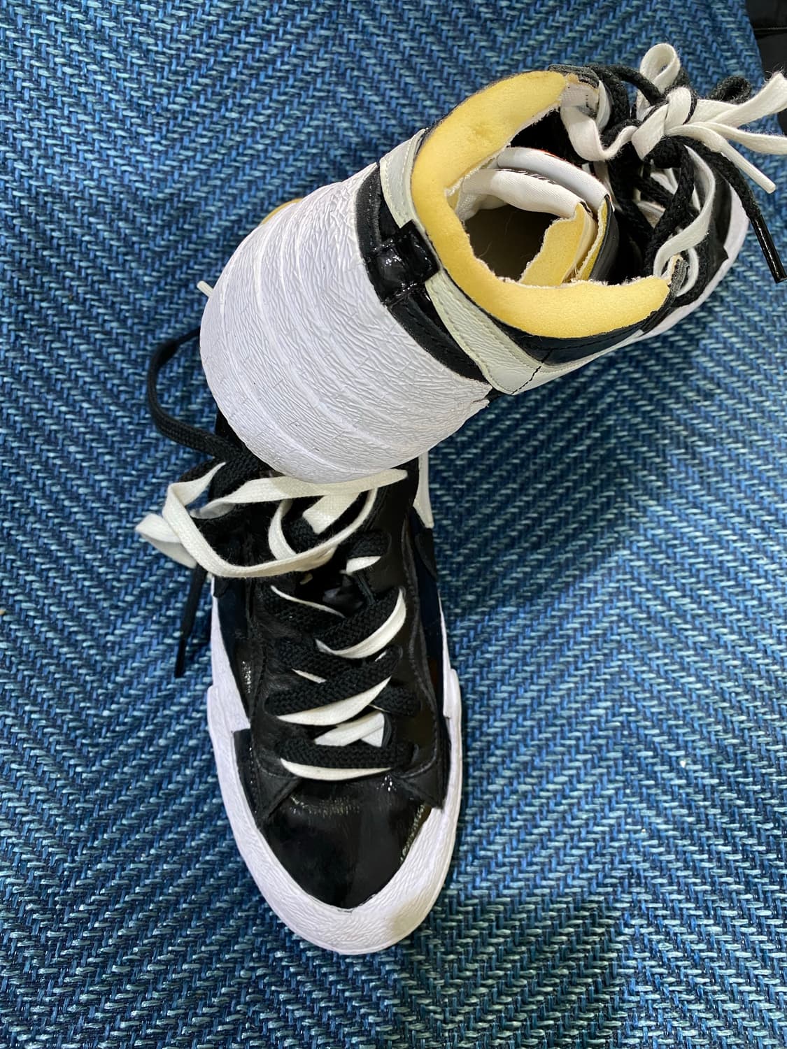 나이키x사카이 블레이저 로우 블랙 270 상품이미지4