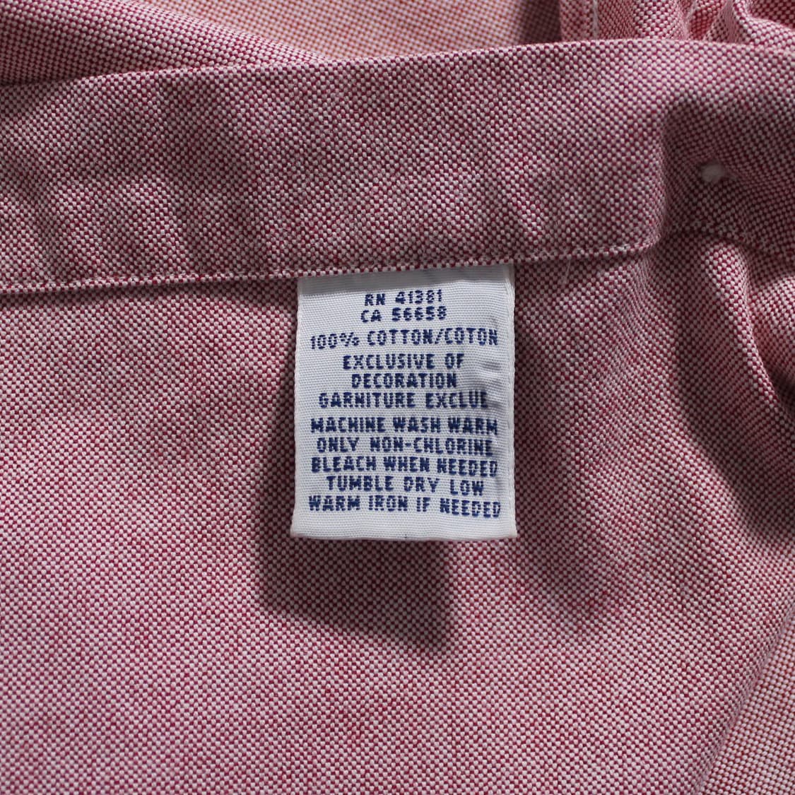 Polo 폴로 랄프로렌 레드 말란지 옥스포드 셔츠 상품이미지5