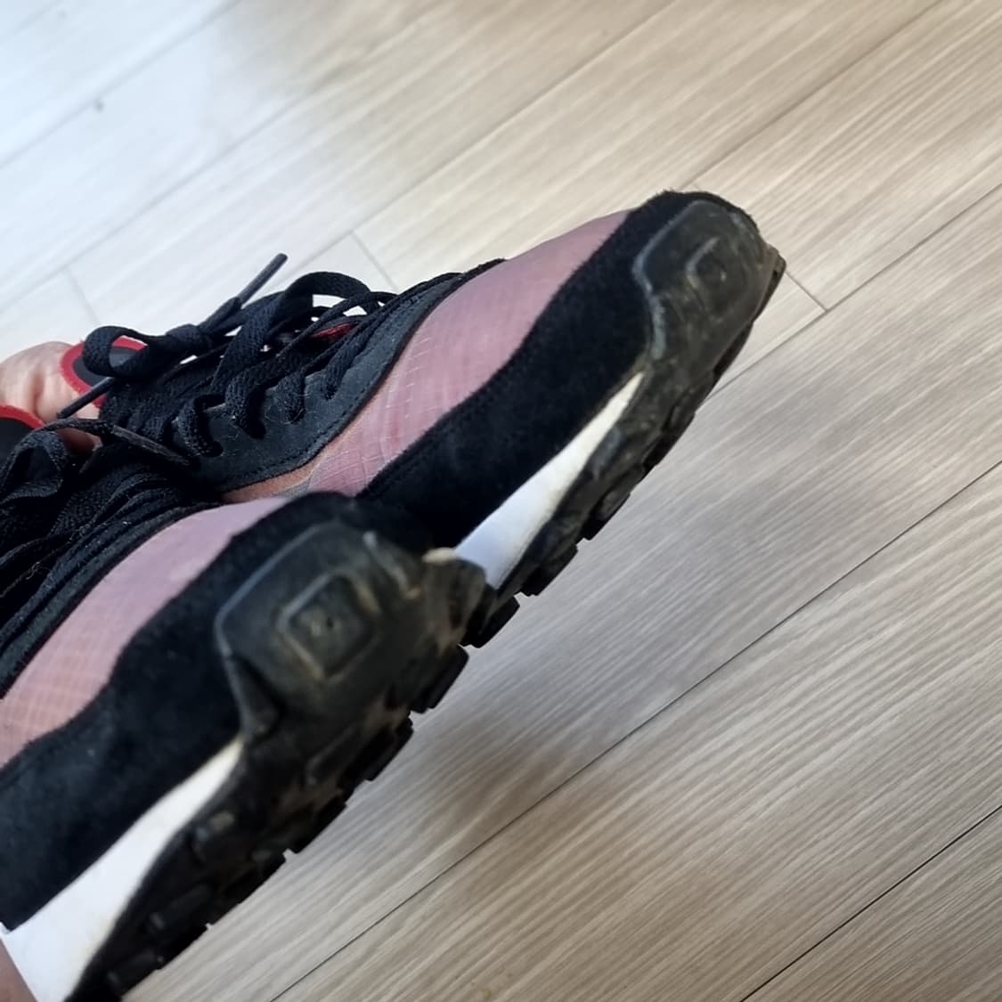 나이키 Waffle One 운동화 블랙/레드(265) 상품이미지3