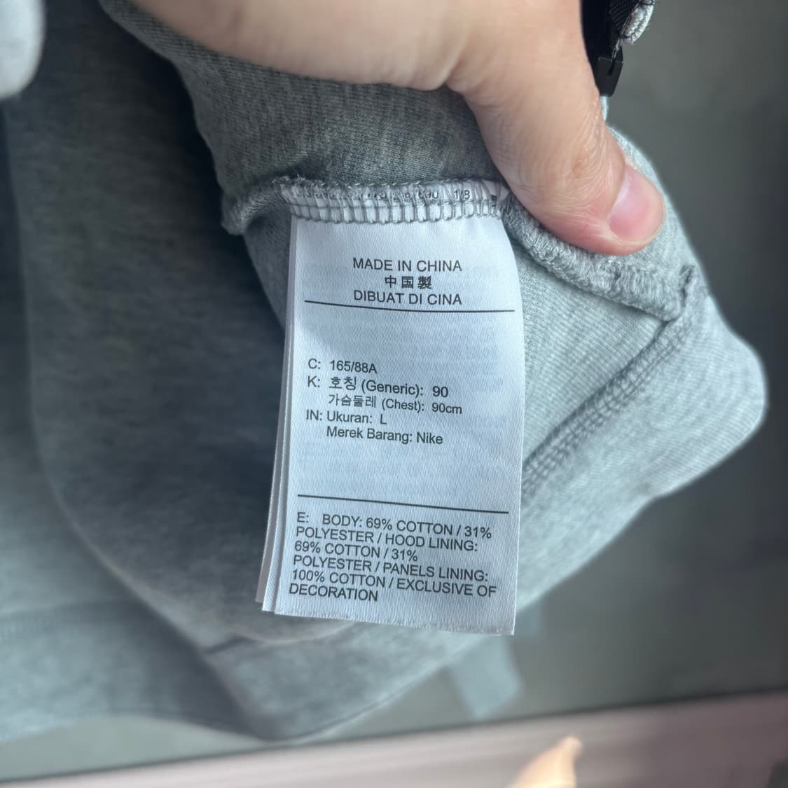 나이키 테크팩 우먼스 후드집업 그레이 상품이미지3