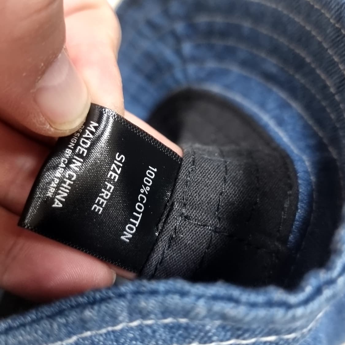 유니온빈티지 데님 버킷햇(프리) 상품이미지4