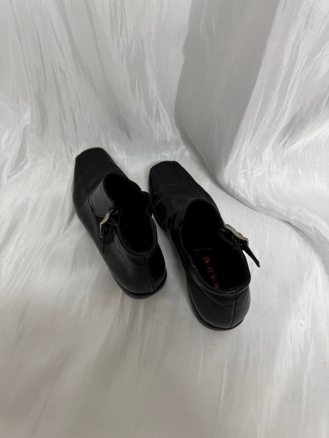 Prada sports buckle leather boots 상품이미지2