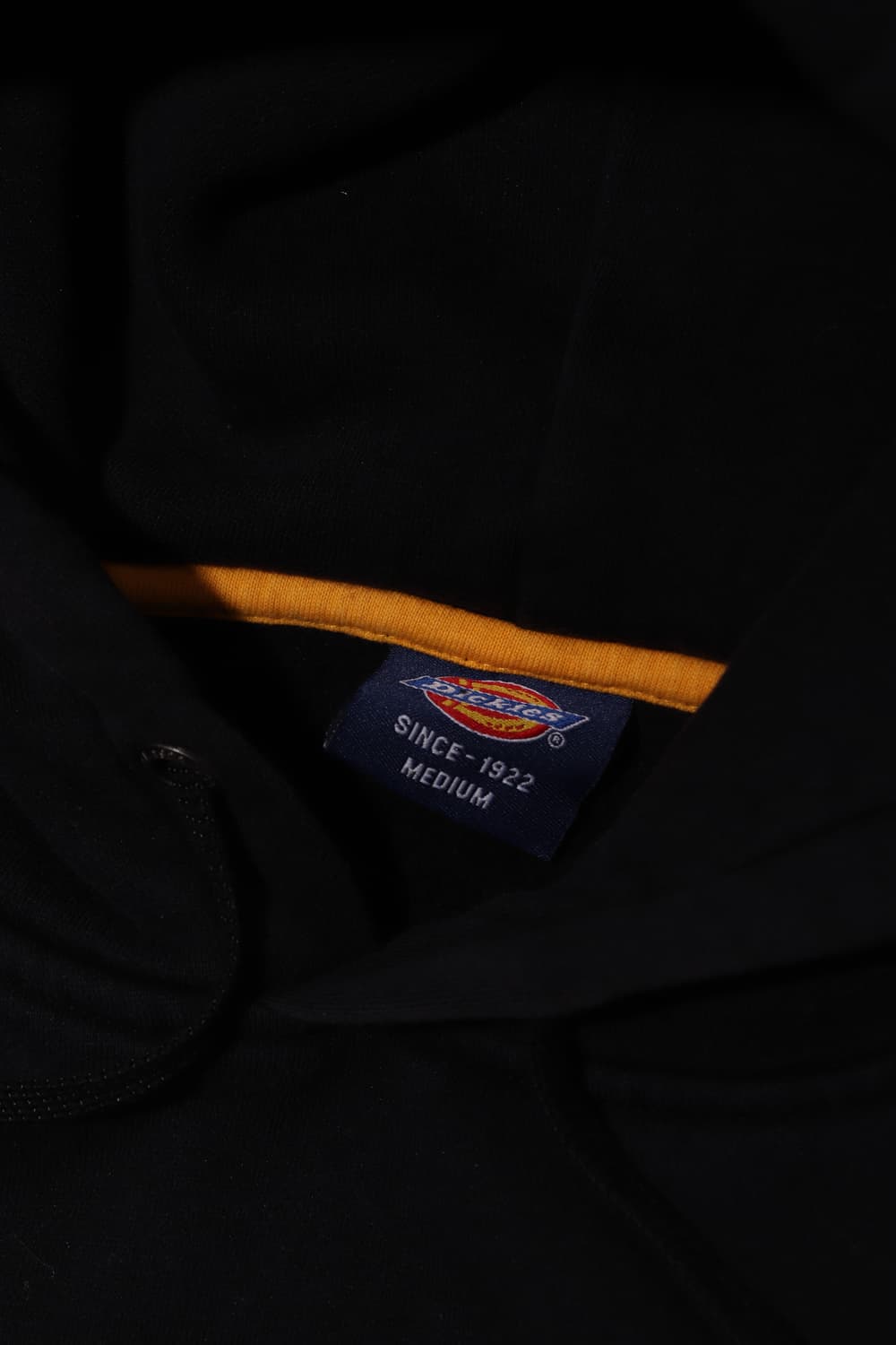 DICKIES 1922 베이직 프린팅 블랙 후드티 size M 상품이미지4