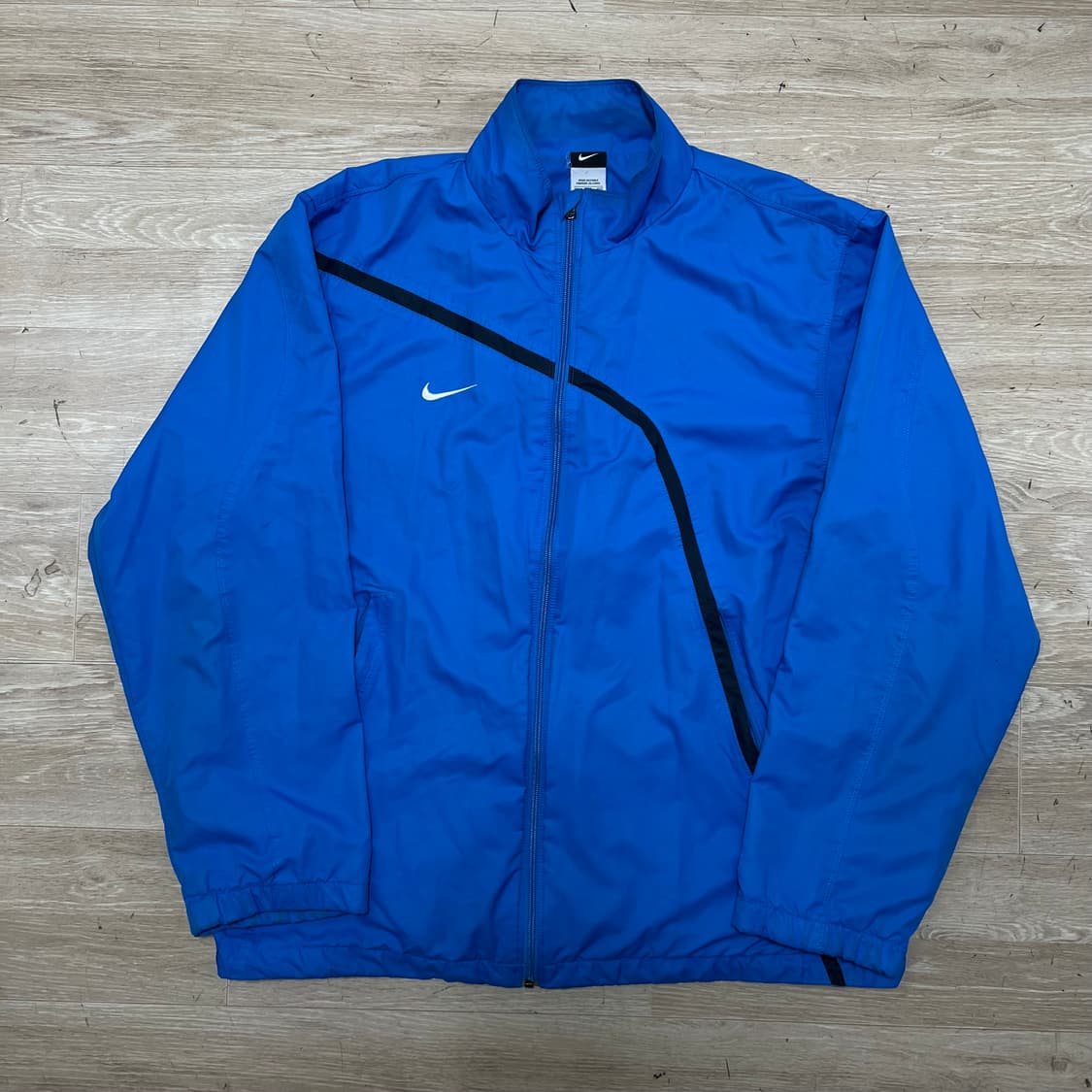 나이키 스우시 로고 바람막이 집업자켓 [블루] 3XL/115 상품이미지1